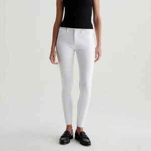 Farrah Skinny Ankle White Jeans size 27 NWT
